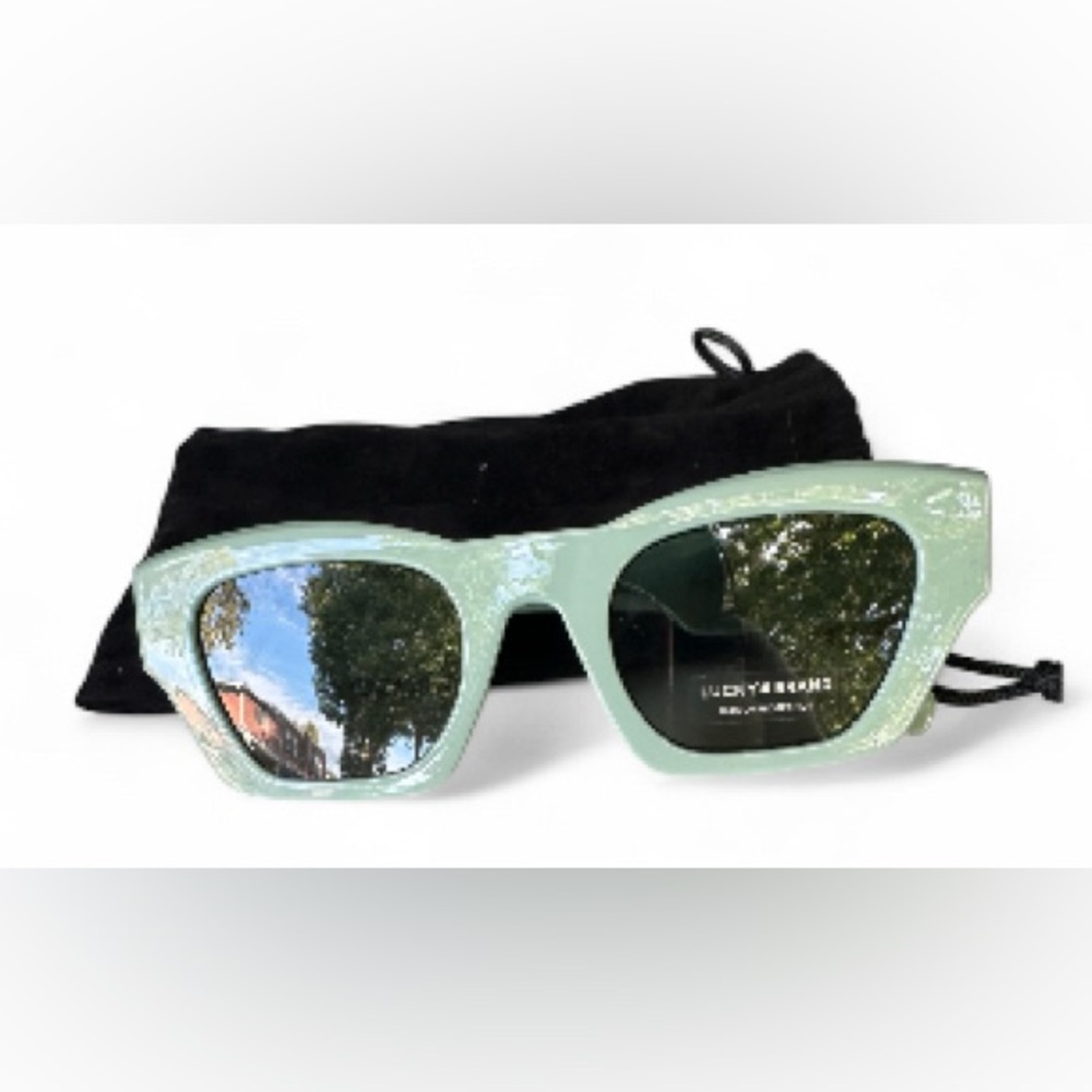 New Lucky Brand Light Green Sunglasses